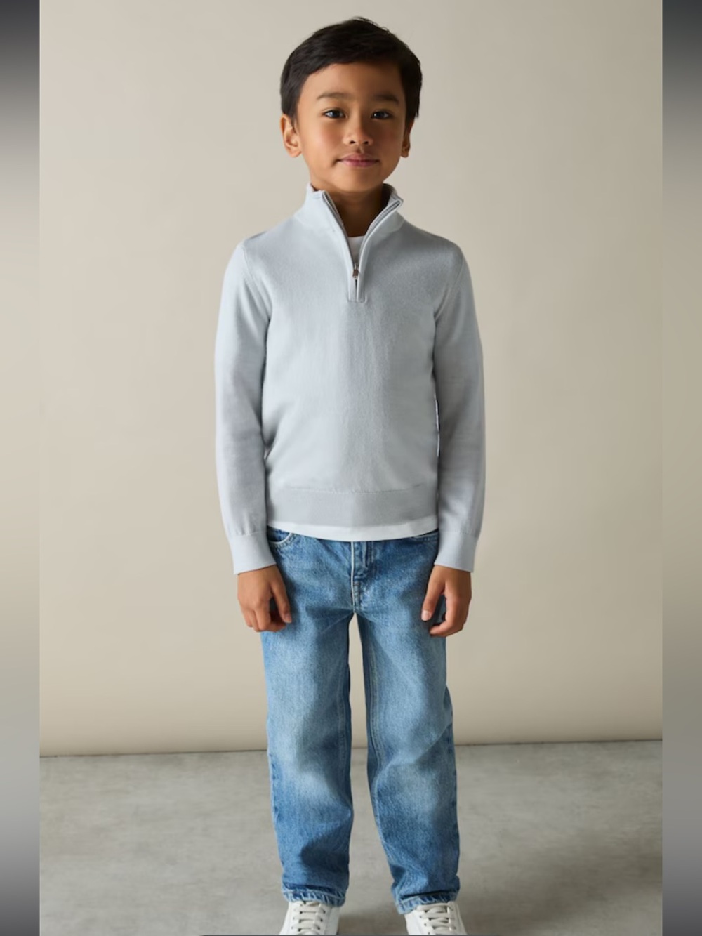 Reiss Kids Half Zip NWT